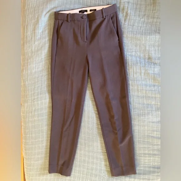 J. Crew Cameron High Rise Trousers (dark grey) - Picture 2 of 5